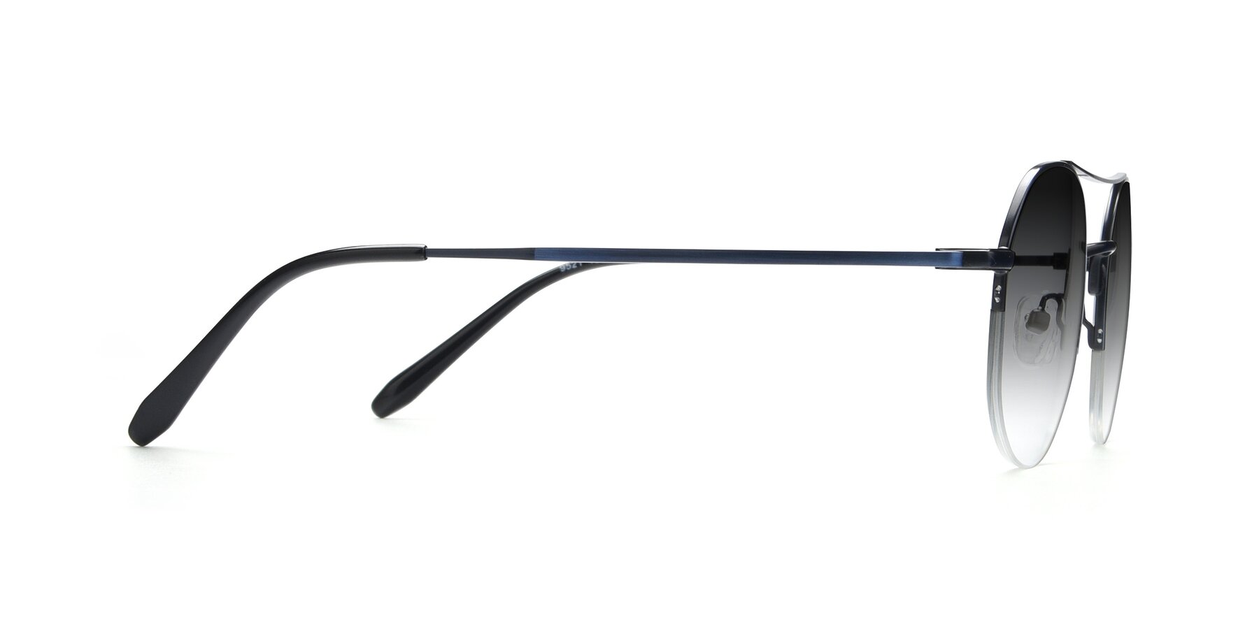 Side of 9521 in Blue with Gray Gradient Lenses