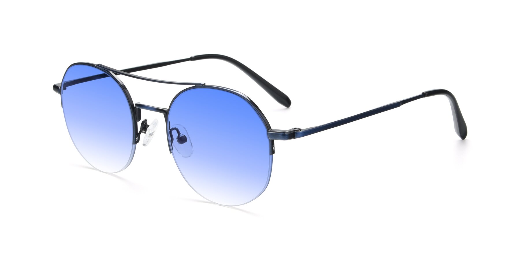 Angle of 9521 in Blue with Blue Gradient Lenses