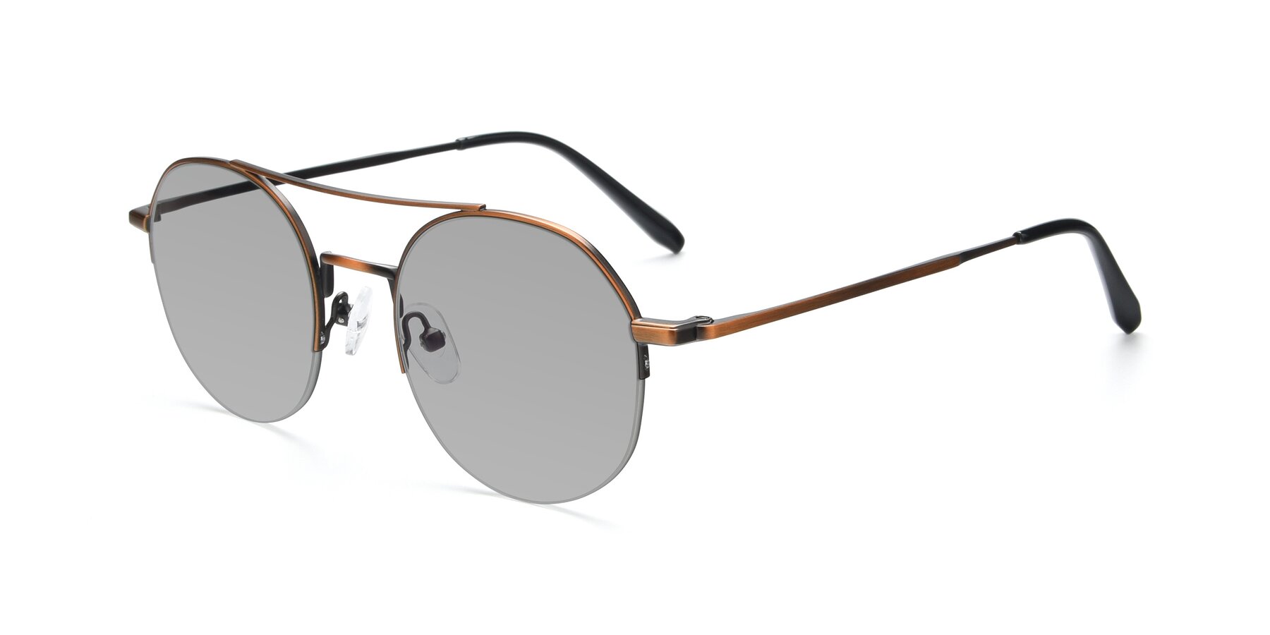 Angle of 9521 in Bronze with Light Gray Tinted Lenses