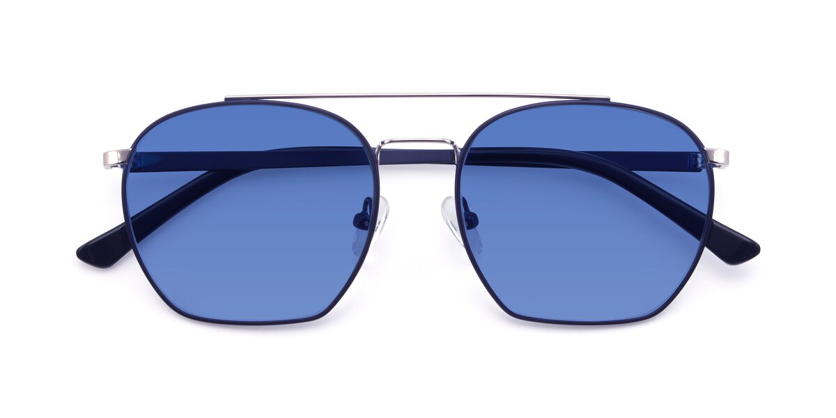 RECTANGULAR SUNGLASSES CH2219 IN METAL