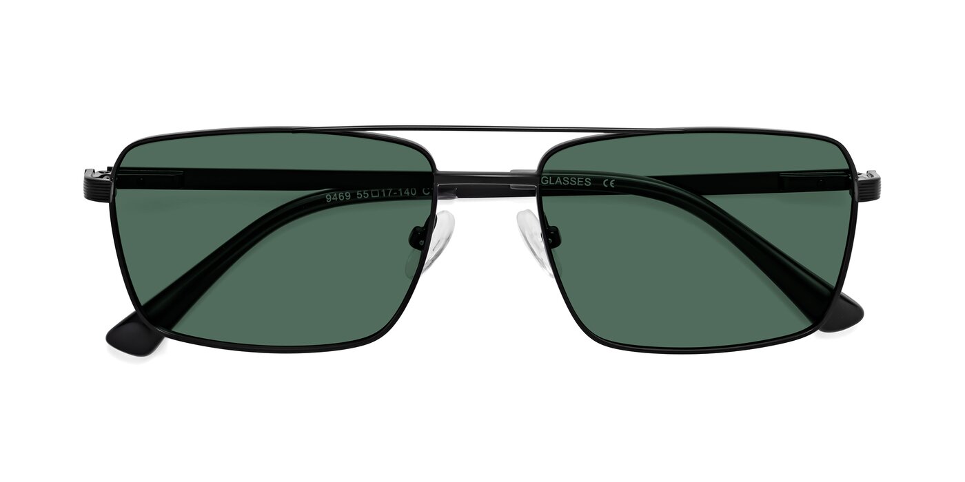 Beckum - Black Polarized Sunglasses