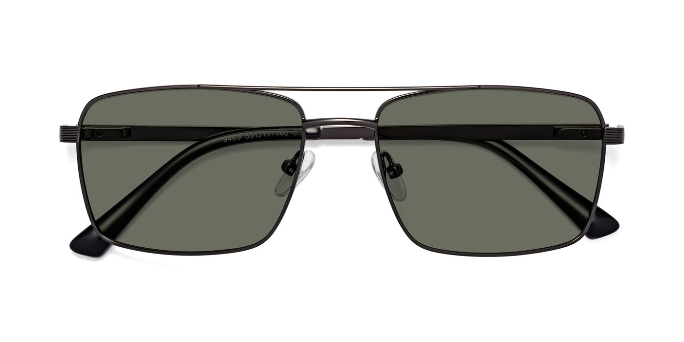 Beckum - Gunmetal Polarized Sunglasses