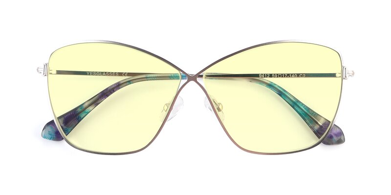 9412 - Silver Tinted Sunglasses