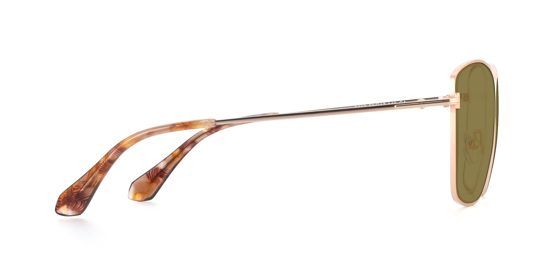 Side of 9412 in Gold with Brown Polarized Lenses