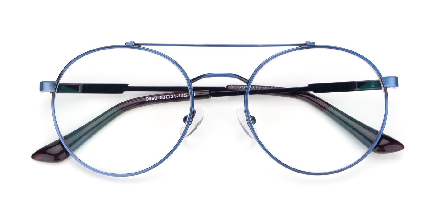 9490 - Antique Blue Eyeglasses