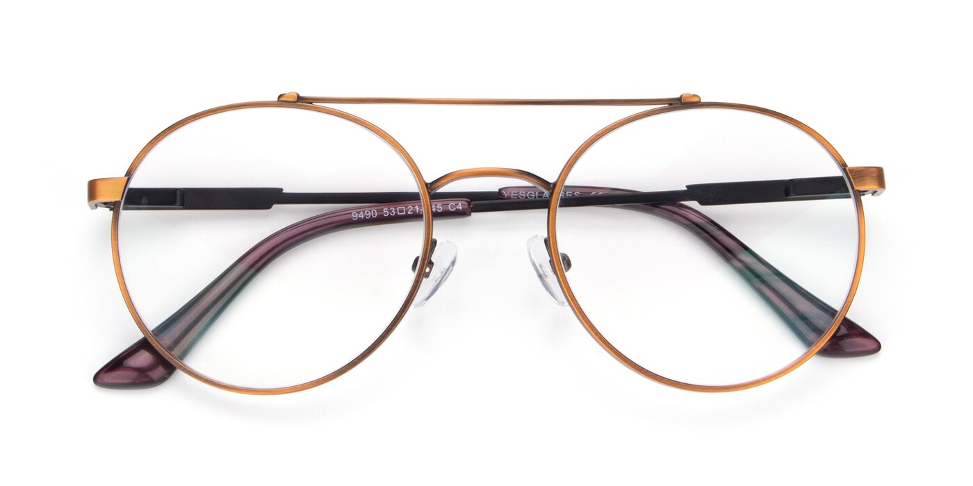 9490 - Antique Bronze Eyeglasses