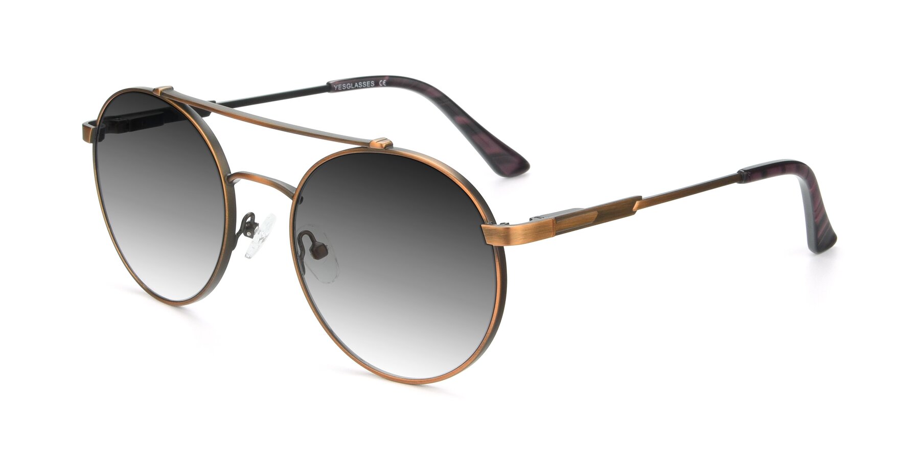 Angle of 9490 in Antique Bronze with Gray Gradient Lenses