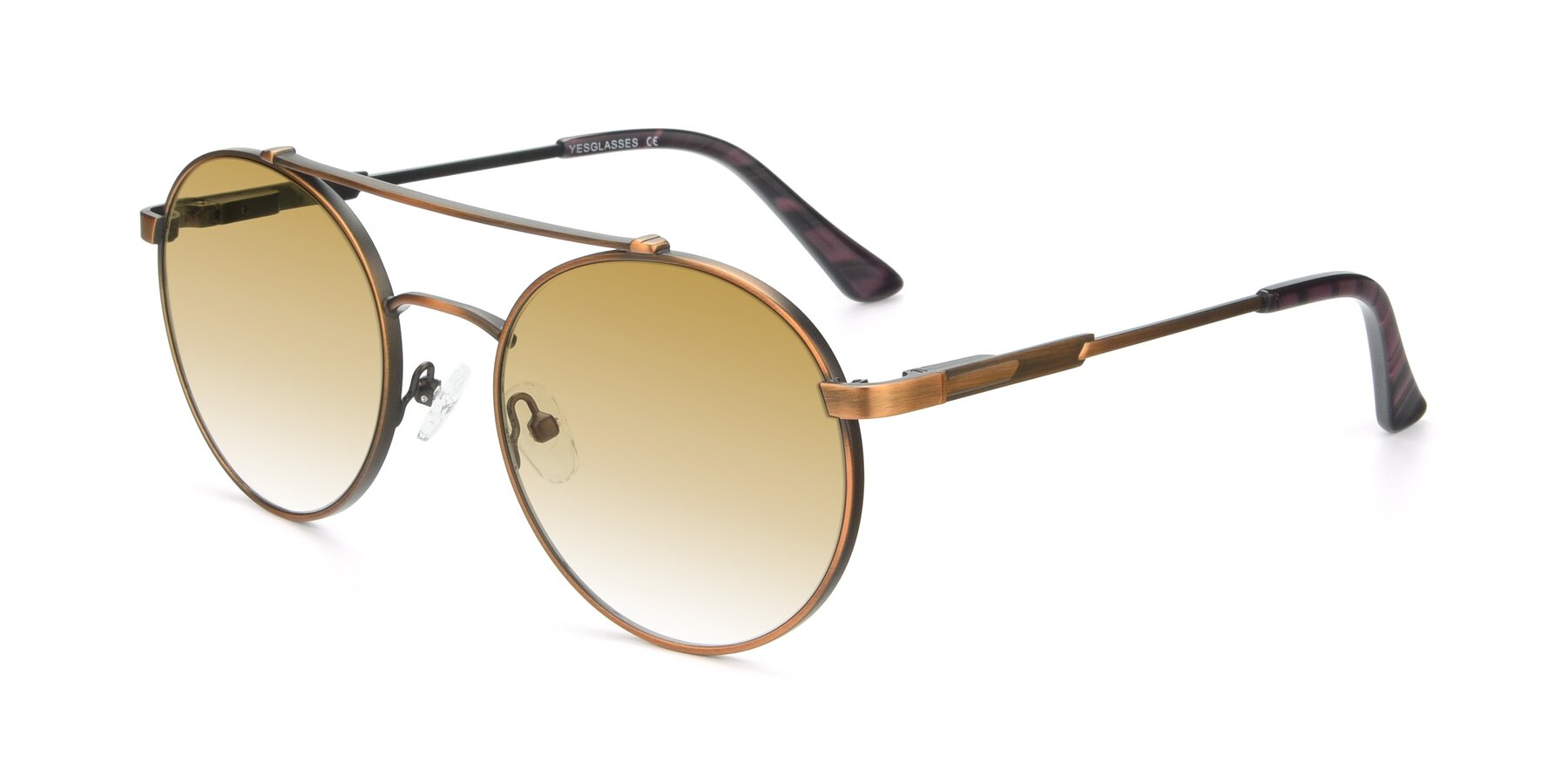 Angle of 9490 in Antique Bronze with Champagne Gradient Lenses