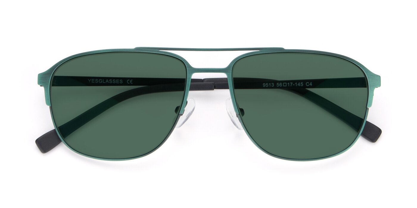 9513 - Antique Green Polarized Sunglasses