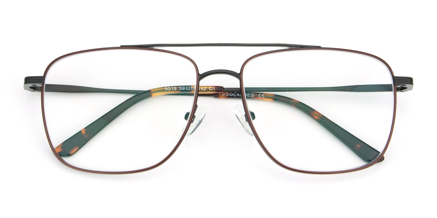 9519 - Brown / Black Eyeglasses