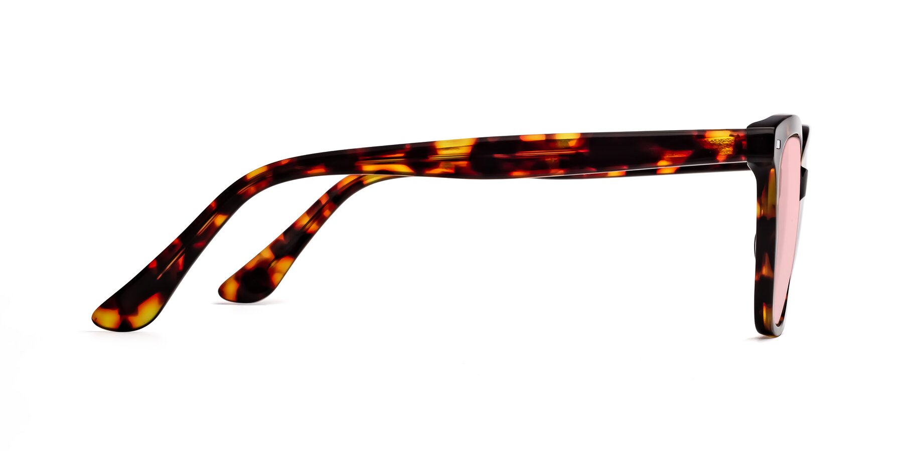 Side of 17485 in Tortoise with Light Garnet Tinted Lenses