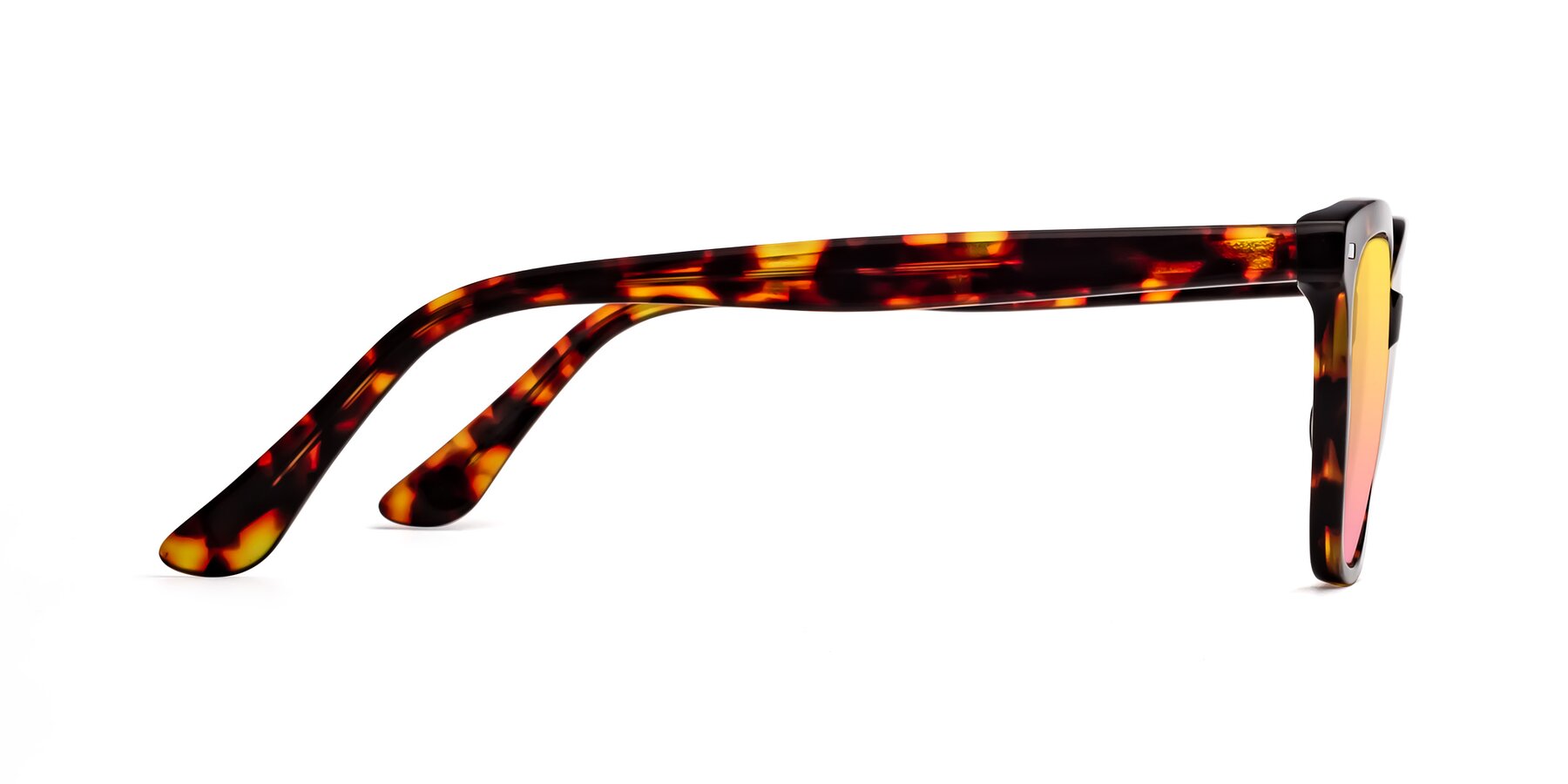 Side of 17485 in Tortoise with Yellow / Pink Gradient Lenses