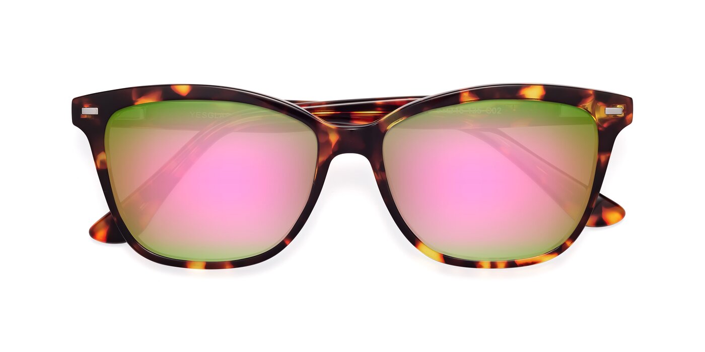 17485 - Tortoise Flash Mirrored Sunglasses