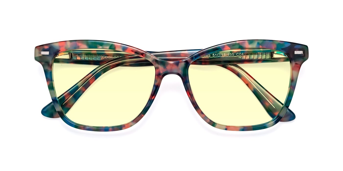 17485 - Floral Tortoise Tinted Sunglasses