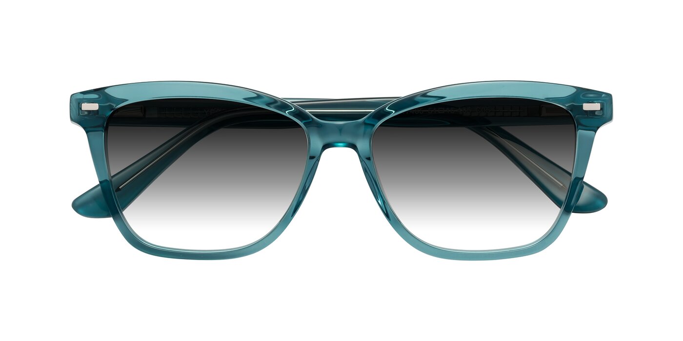 17485 - Teal Gradient Sunglasses