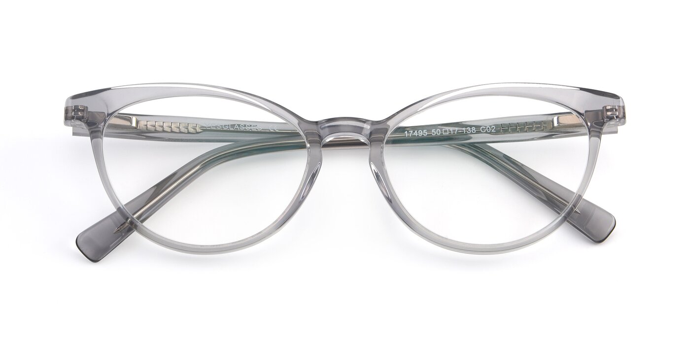 17495 - Grey / White Blue Light Glasses