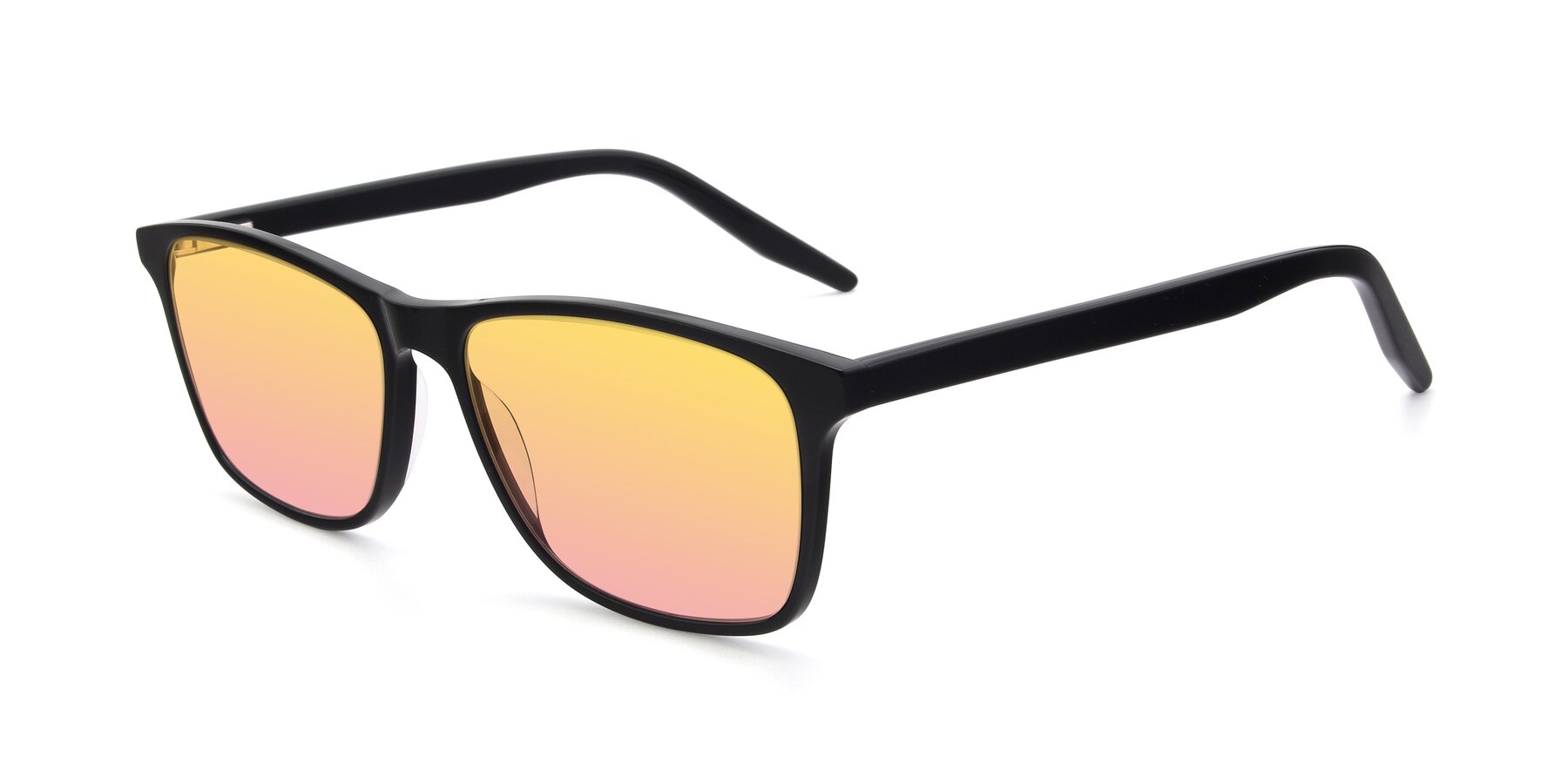 Angle of 17500 in Black with Yellow / Pink Gradient Lenses