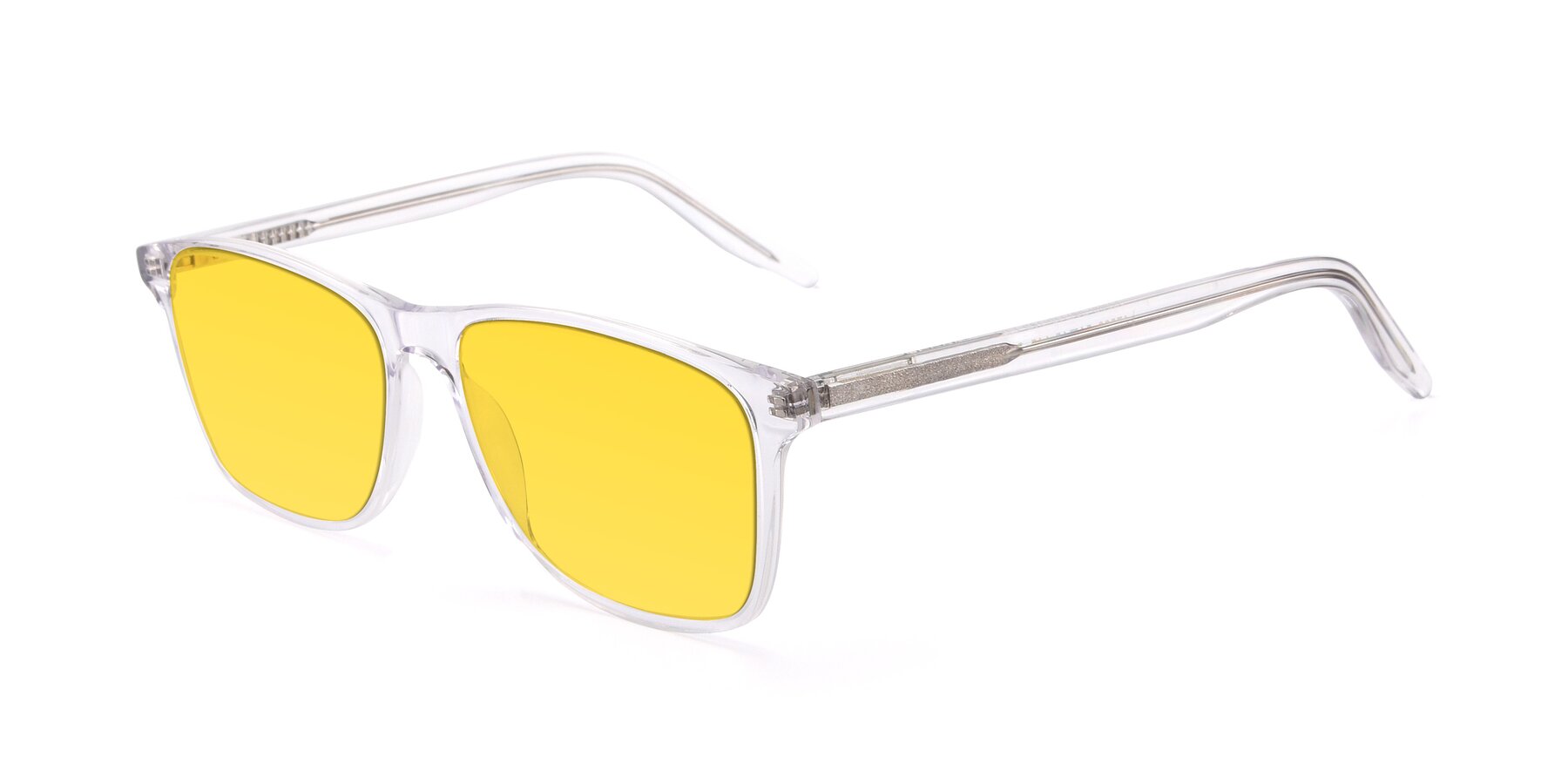 Angle of 17500 in Clear with Yellow Tinted Lenses