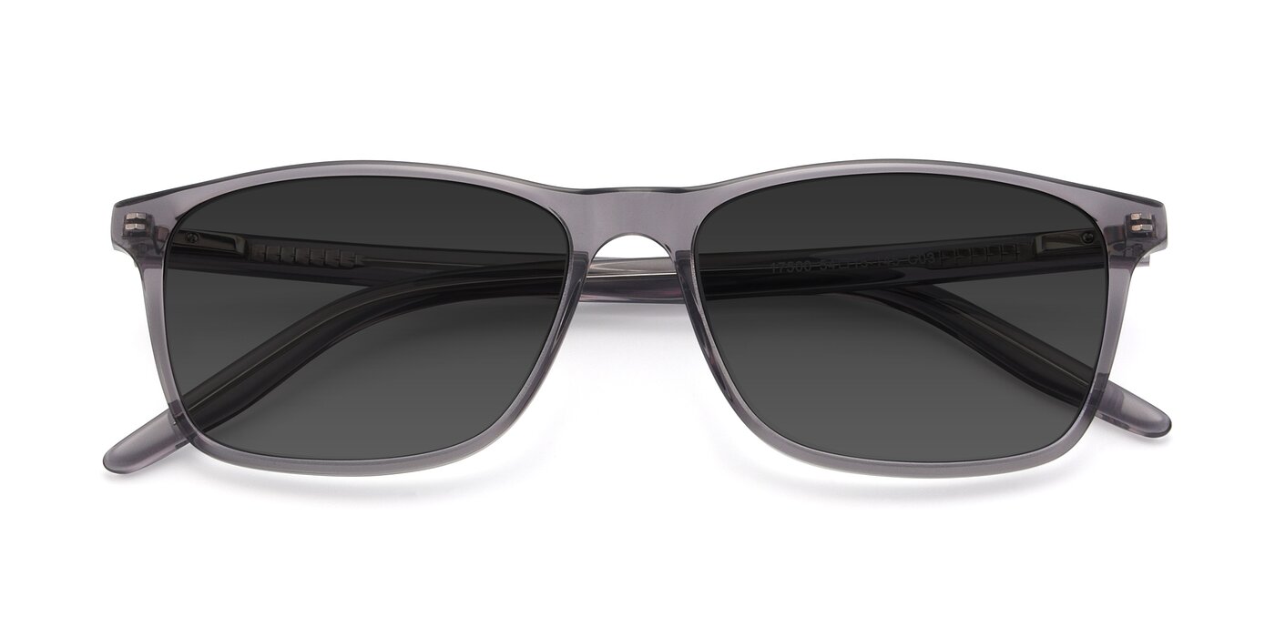 17500 - Transparent Grey Tinted Sunglasses