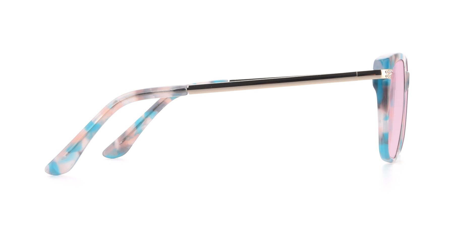Side of 17515 in Floral with Light Pink Tinted Lenses