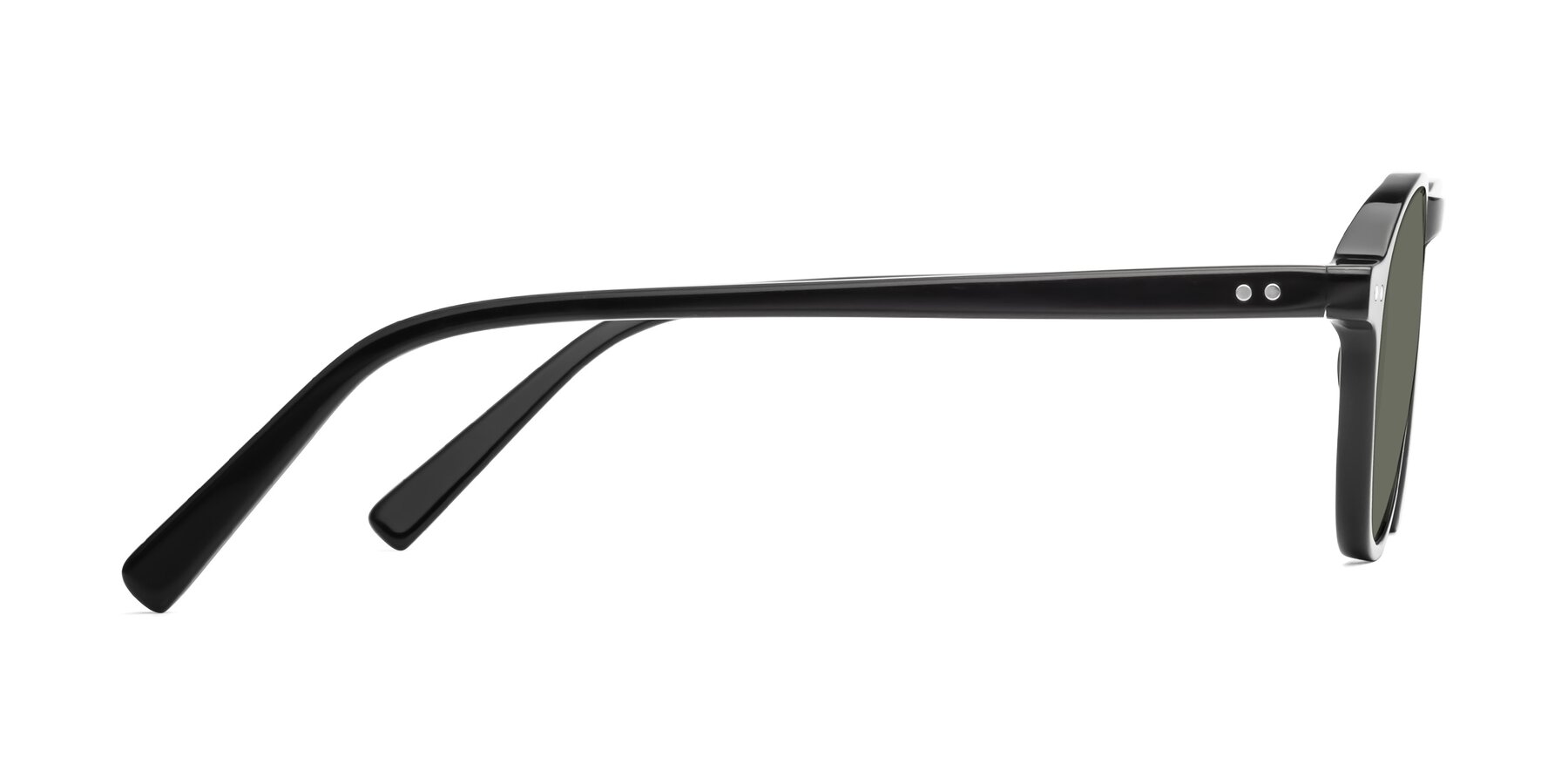 Side of 17544 in Black with Gray Polarized Lenses