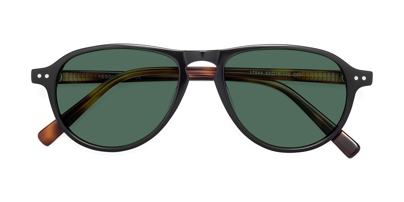 17544 - Black / Tortoise Polarized Sunglasses