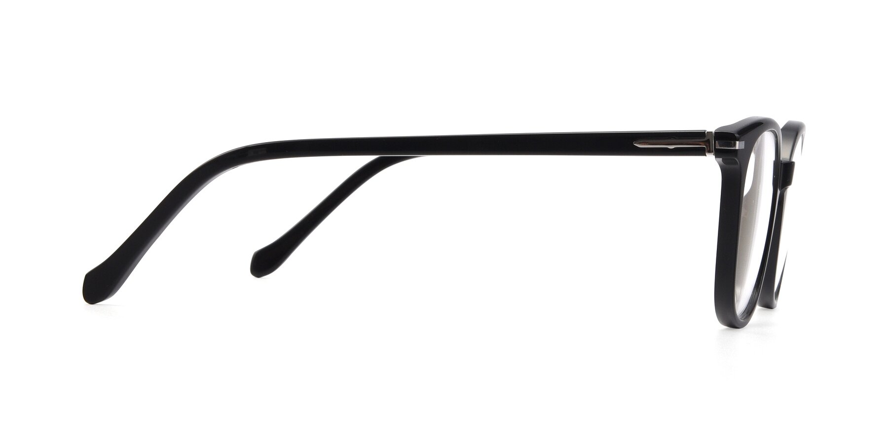 Side of 17562 in Black with Clear Reading Eyeglass Lenses