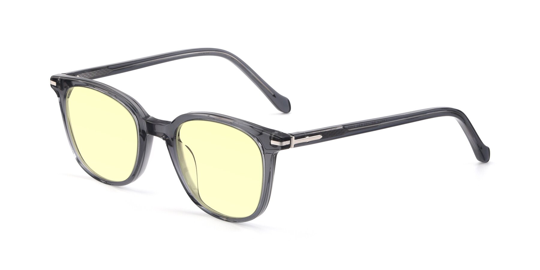 Angle of 17562 in Transparent Grey with Light Yellow Tinted Lenses