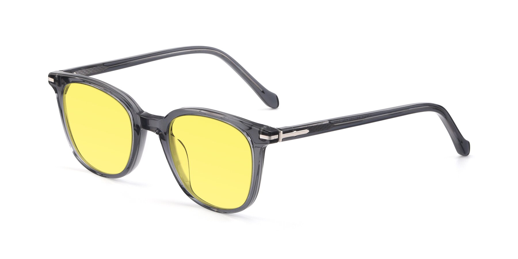 Angle of 17562 in Transparent Grey with Medium Yellow Tinted Lenses