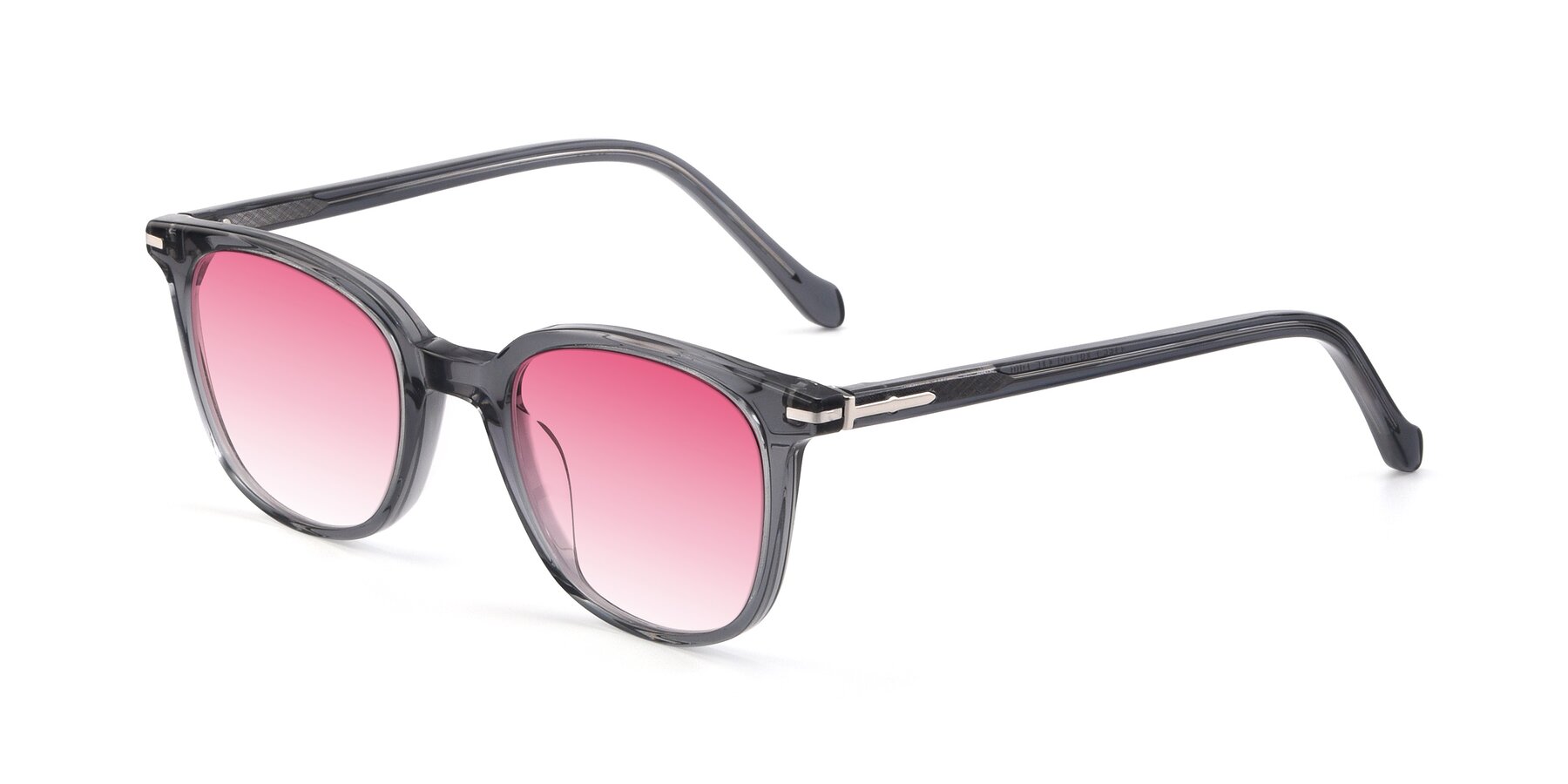 Angle of 17562 in Transparent Grey with Pink Gradient Lenses