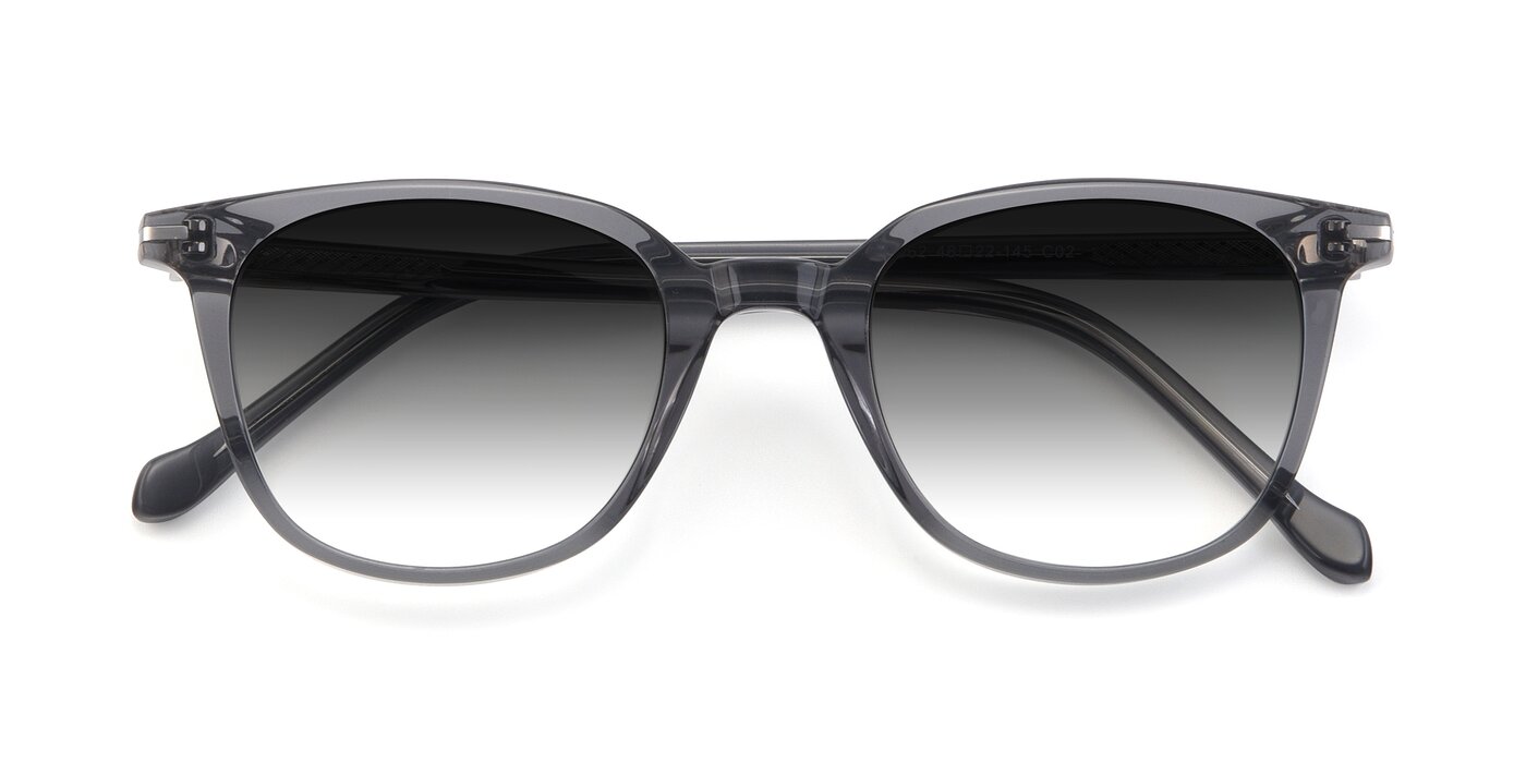 17562 - Transparent Grey Gradient Sunglasses