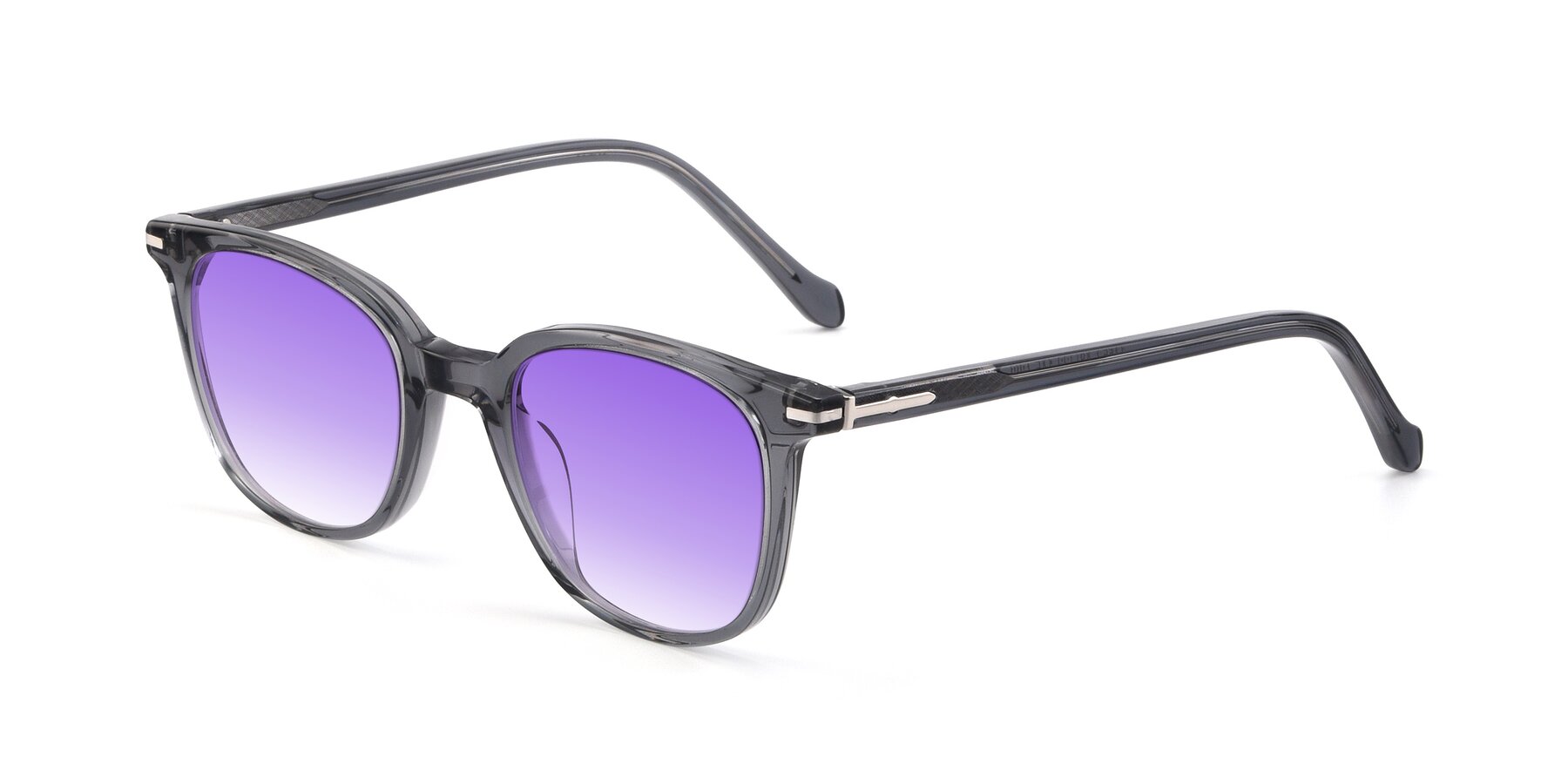 Angle of 17562 in Transparent Grey with Purple Gradient Lenses