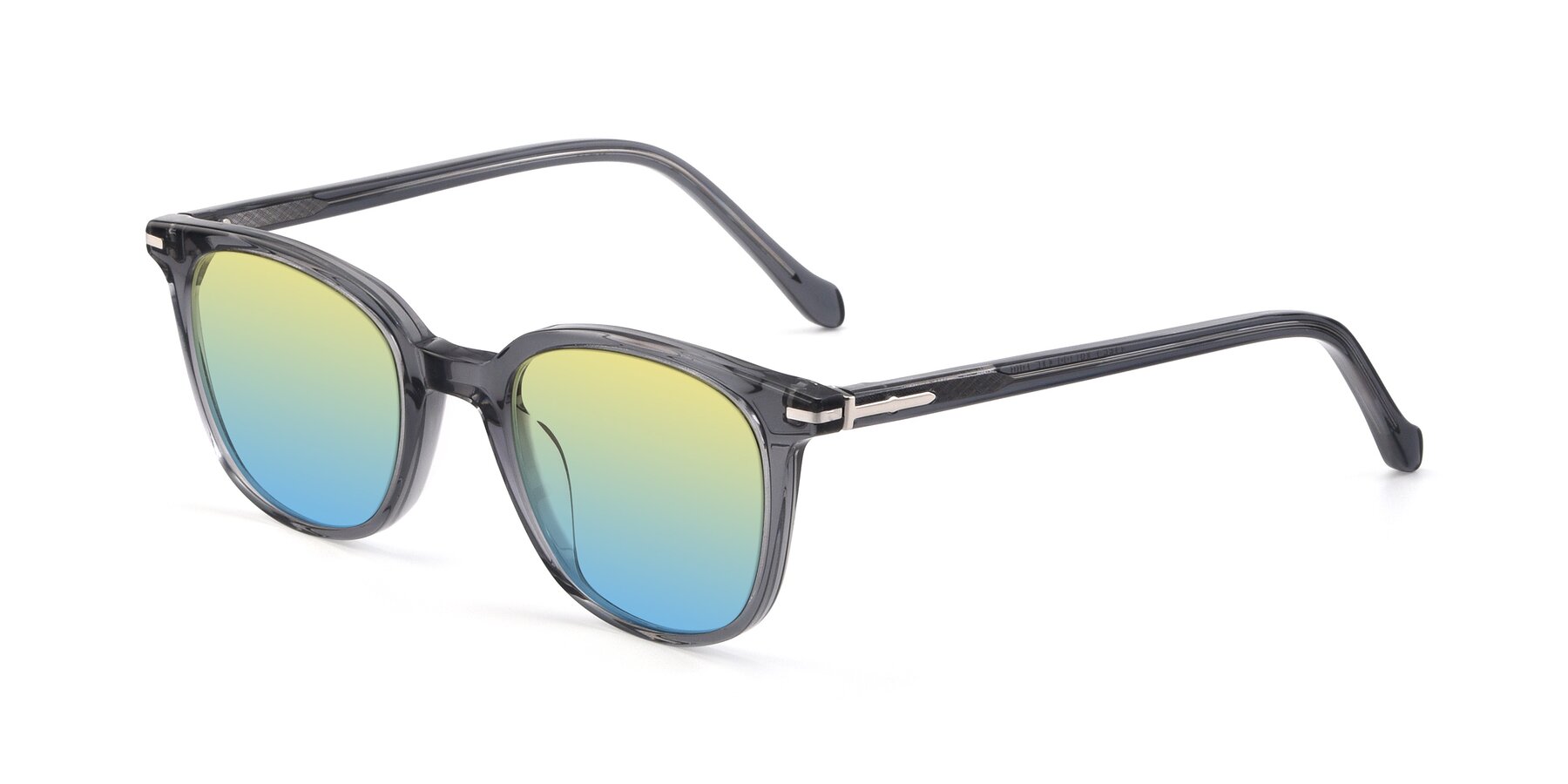 Angle of 17562 in Transparent Grey with Yellow / Blue Gradient Lenses