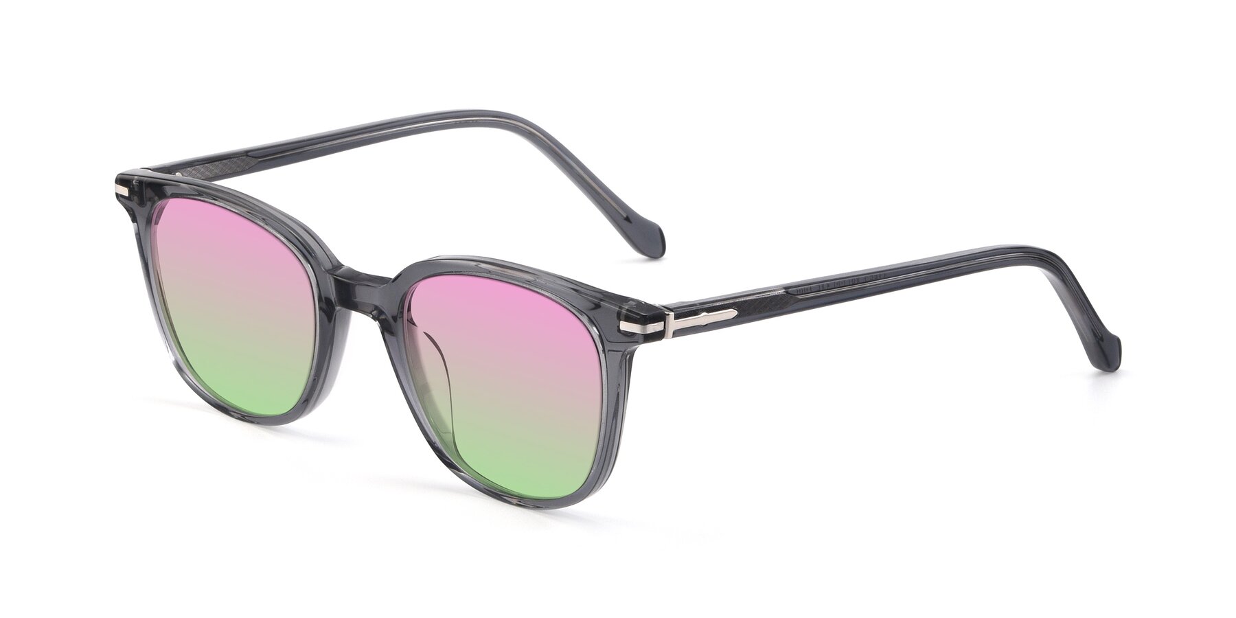 Angle of 17562 in Transparent Grey with Pink / Green Gradient Lenses