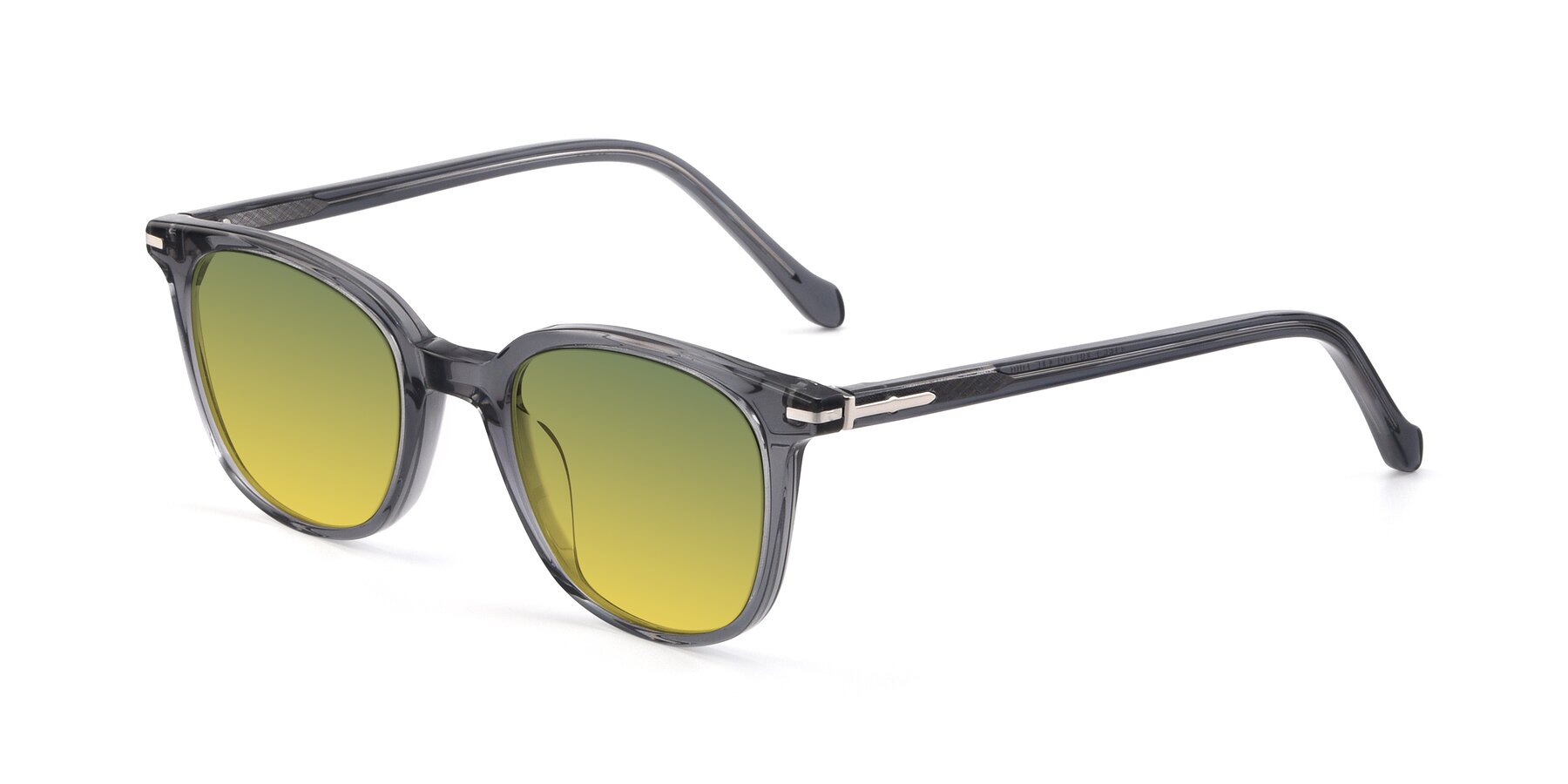 Angle of 17562 in Transparent Grey with Green / Yellow Gradient Lenses