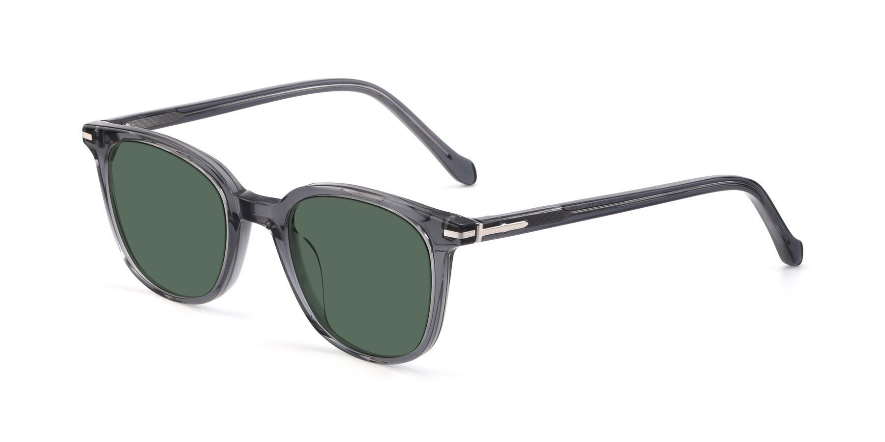 Angle of 17562 in Transparent Grey with Green Polarized Lenses