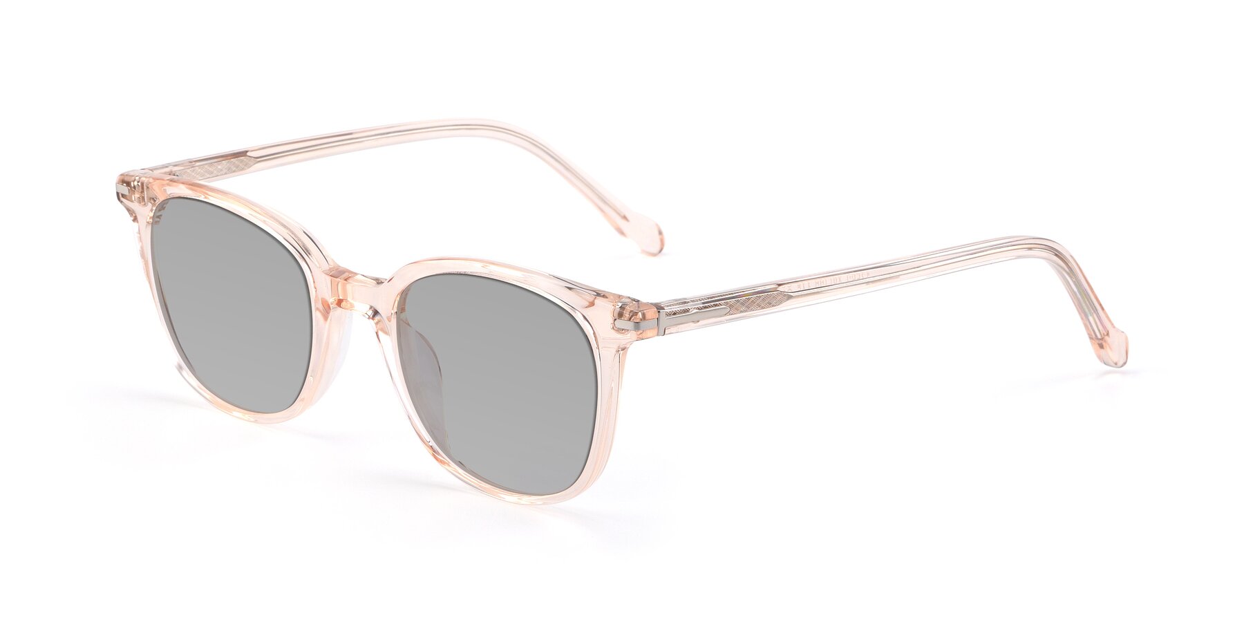 Angle of 17562 in Transparent Pink with Light Gray Tinted Lenses