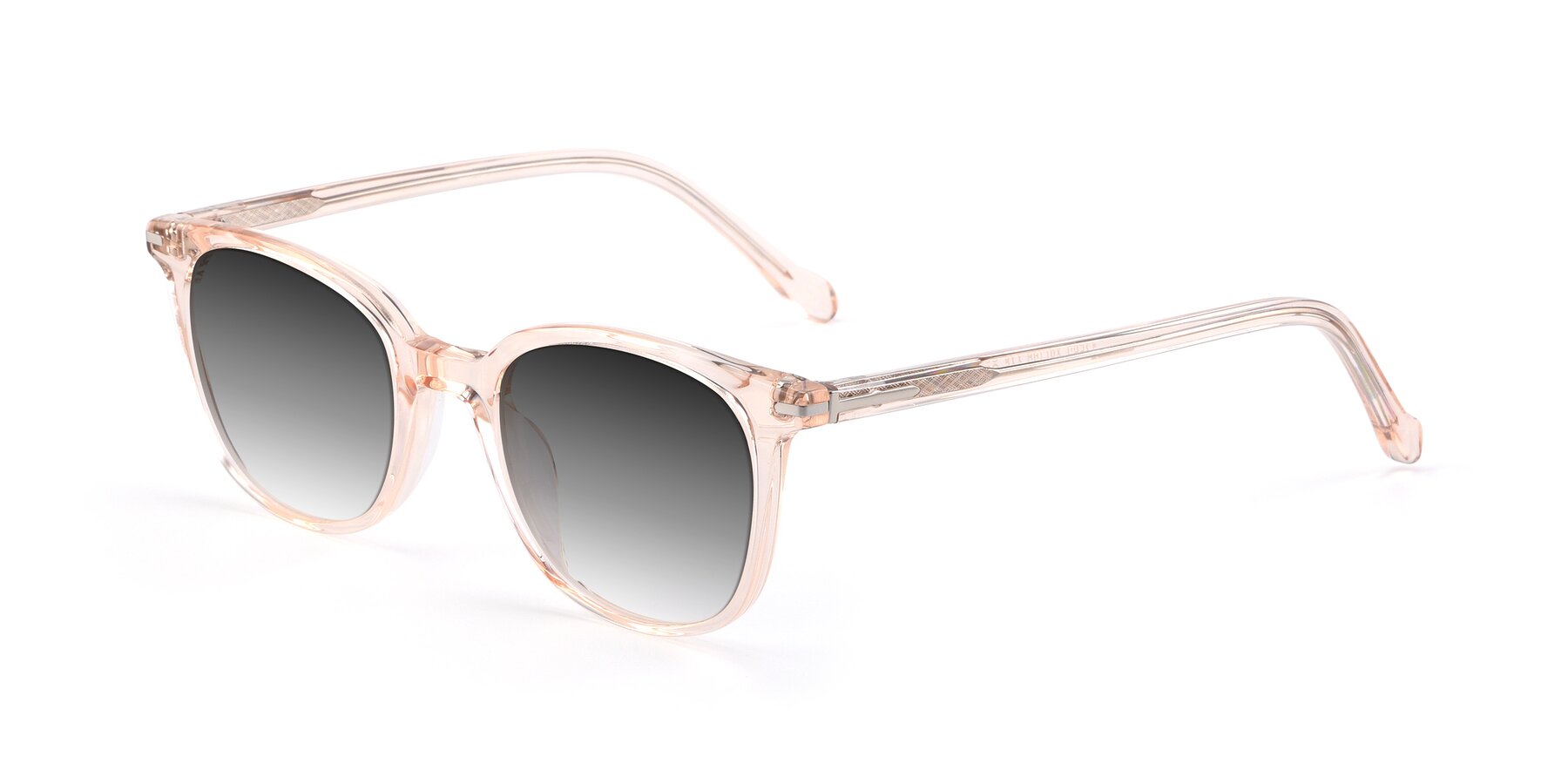 Angle of 17562 in Transparent Pink with Gray Gradient Lenses