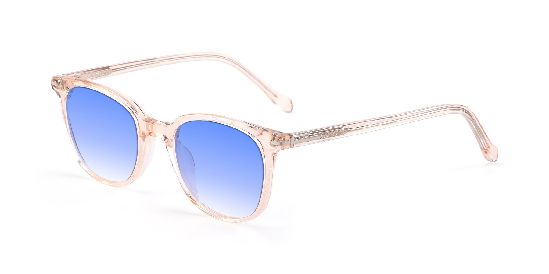 Angle of 17562 in Transparent Pink with Blue Gradient Lenses