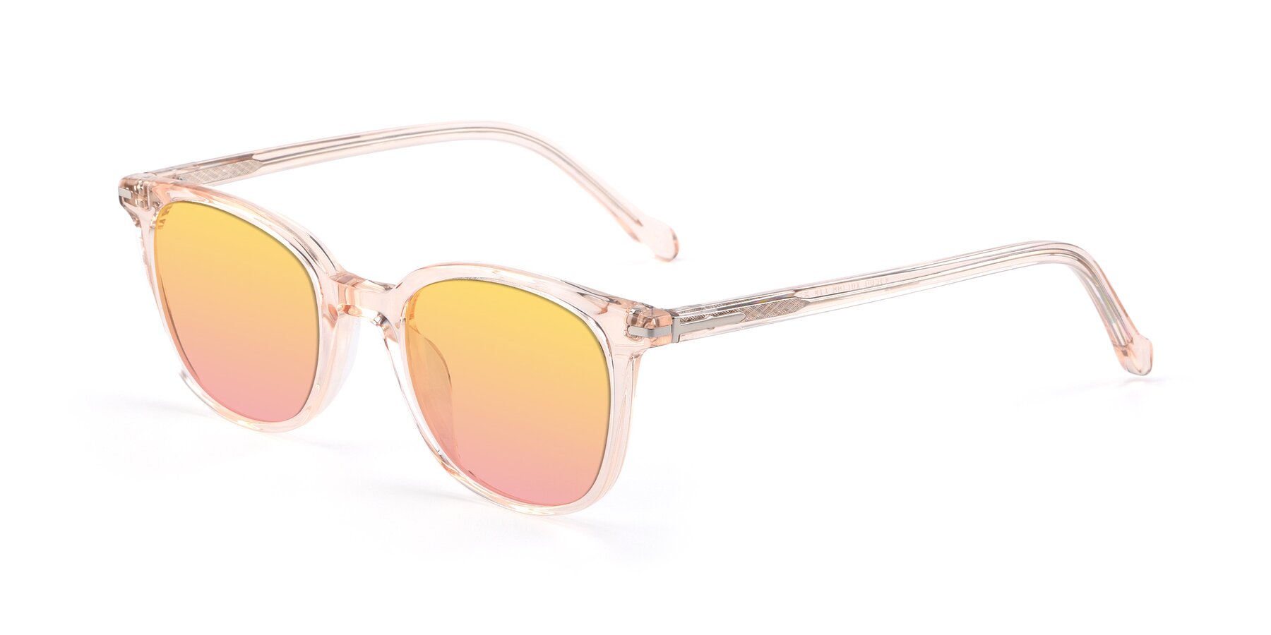 Angle of 17562 in Transparent Pink with Yellow / Pink Gradient Lenses