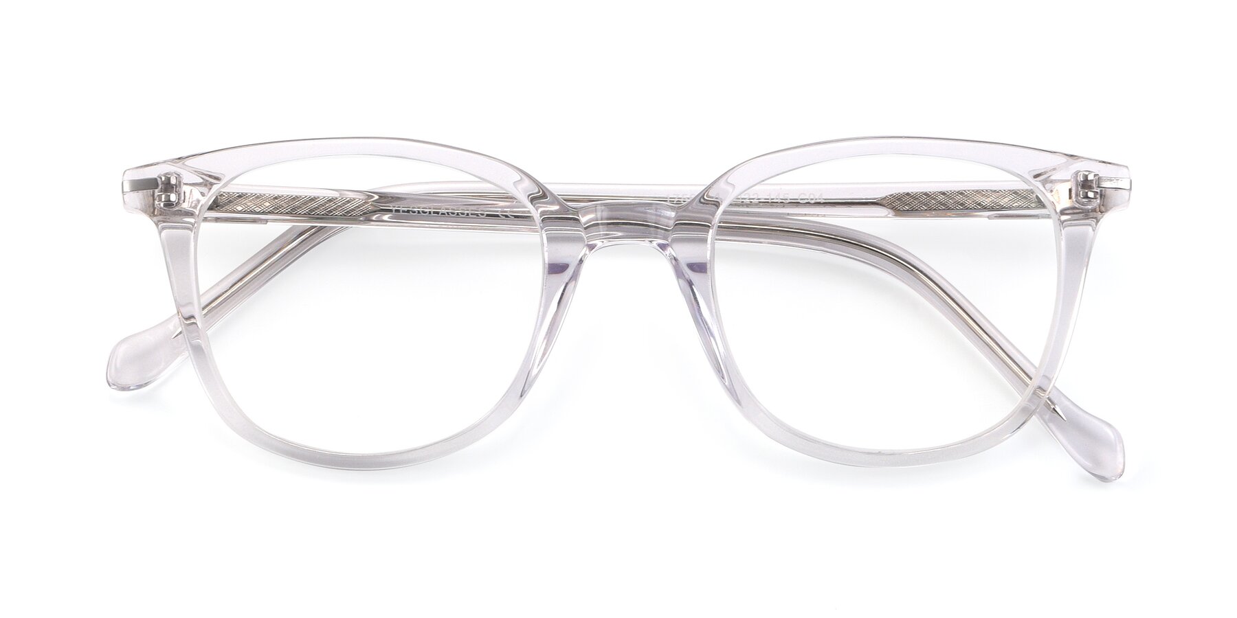 Folded Front of 17562 in Clear with Clear Reading Eyeglass Lenses