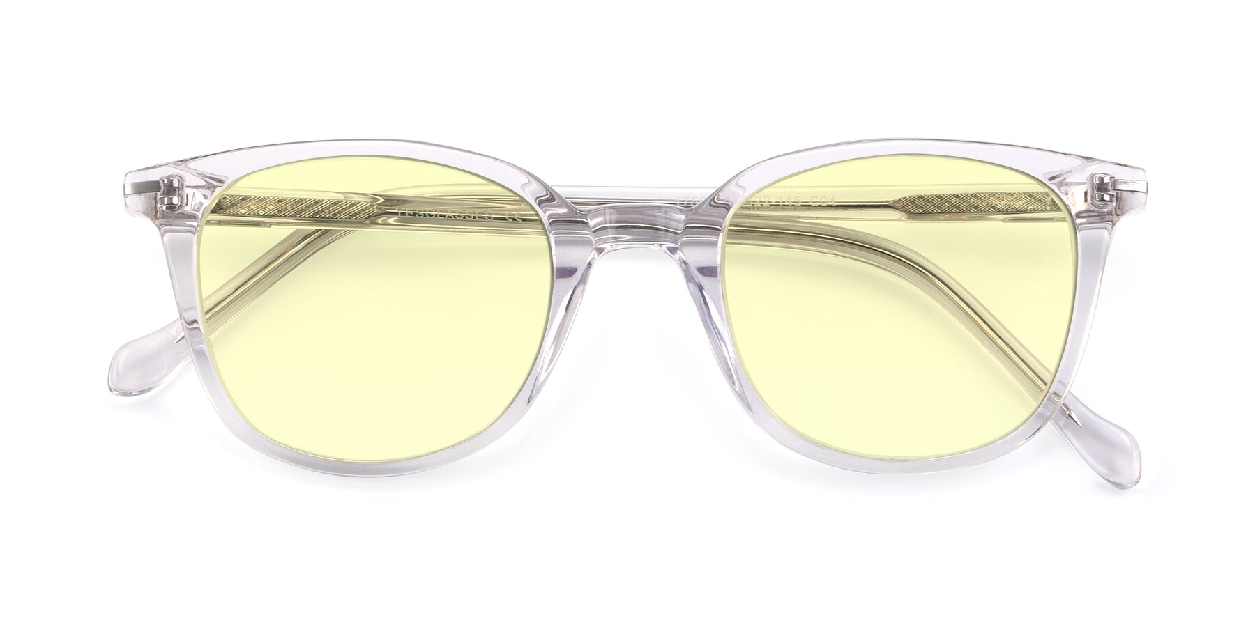 Folded Front of 17562 in Clear with Light Yellow Tinted Lenses