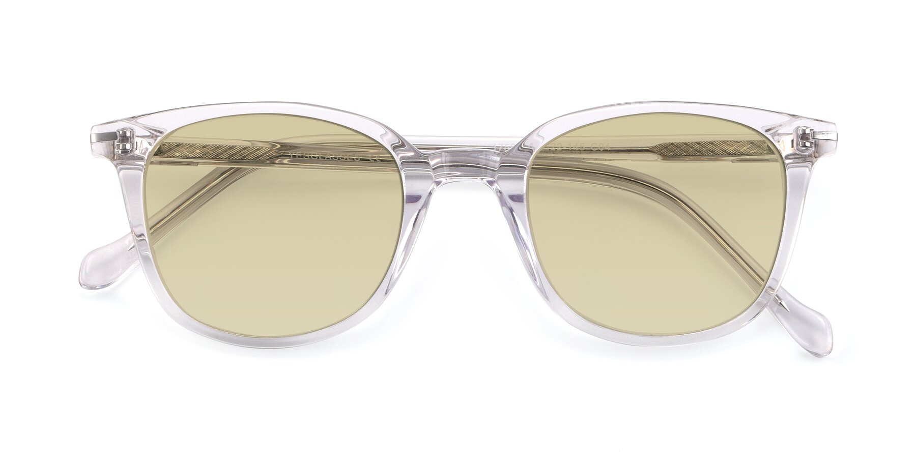 Folded Front of 17562 in Clear with Light Champagne Tinted Lenses