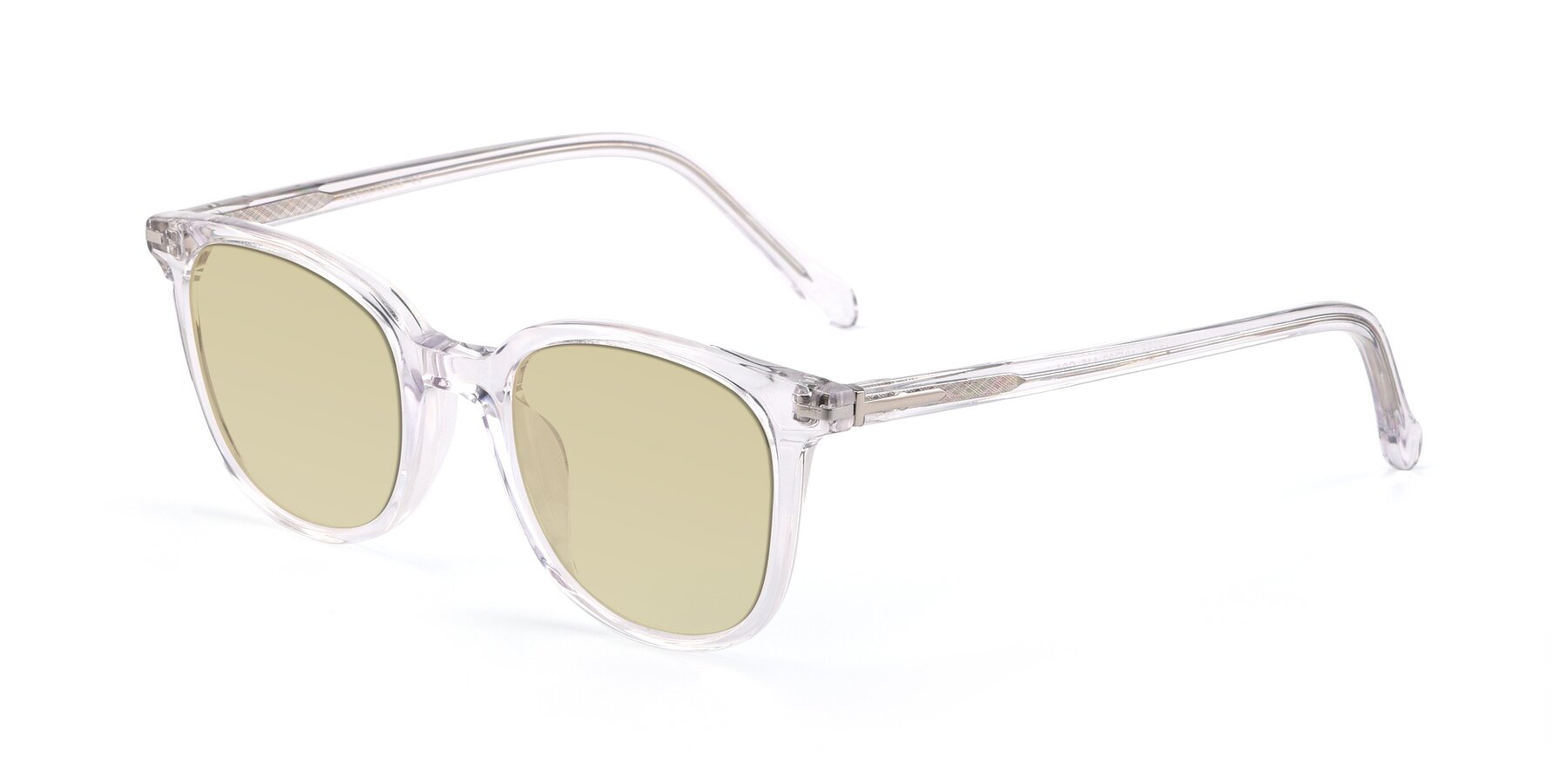 Angle of 17562 in Clear with Light Champagne Tinted Lenses