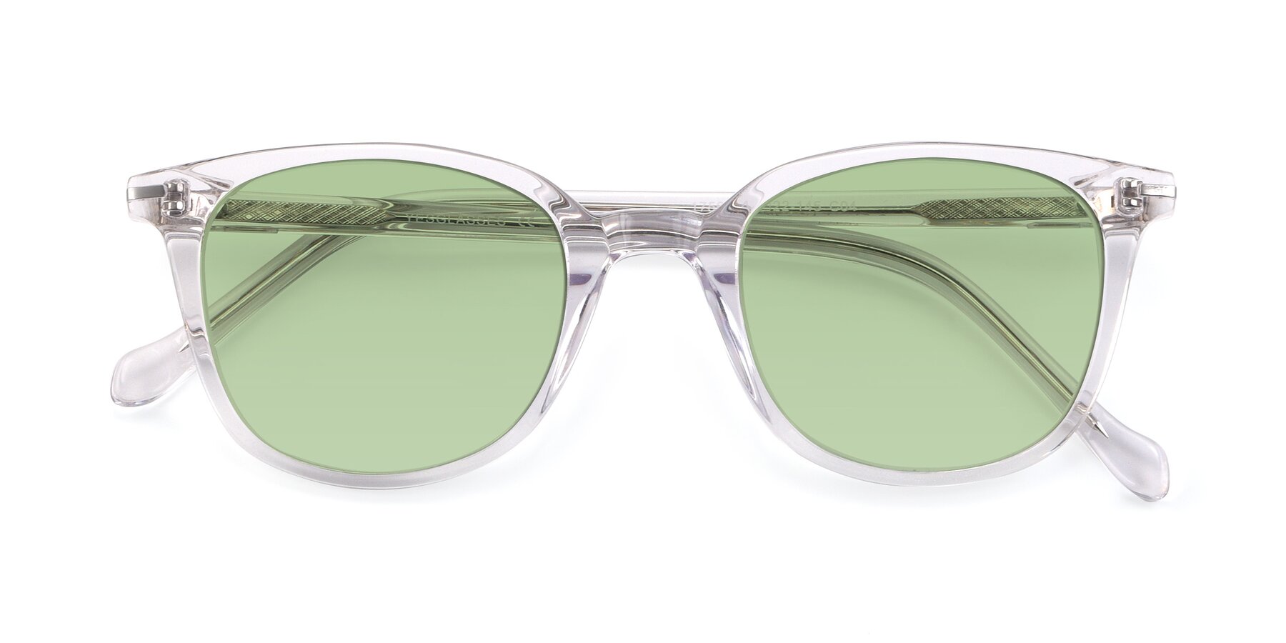 Folded Front of 17562 in Clear with Medium Green Tinted Lenses