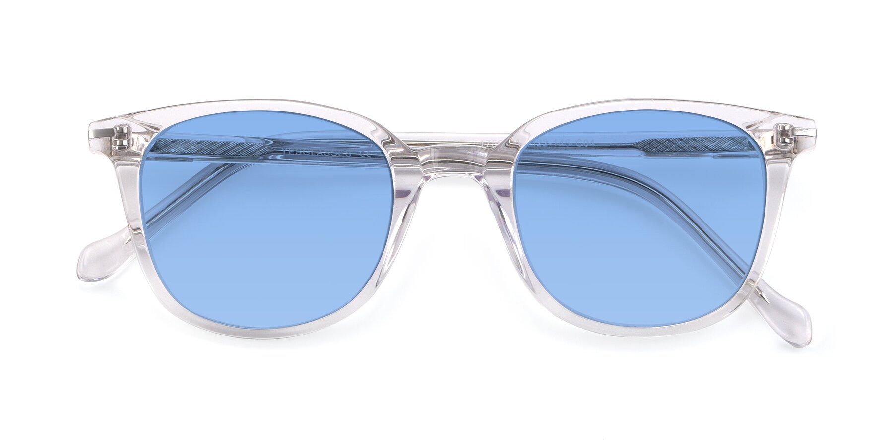 Retro Unisex Clear Frame Sunglasses Mirror UV400 Lens Round Glasses | eBay