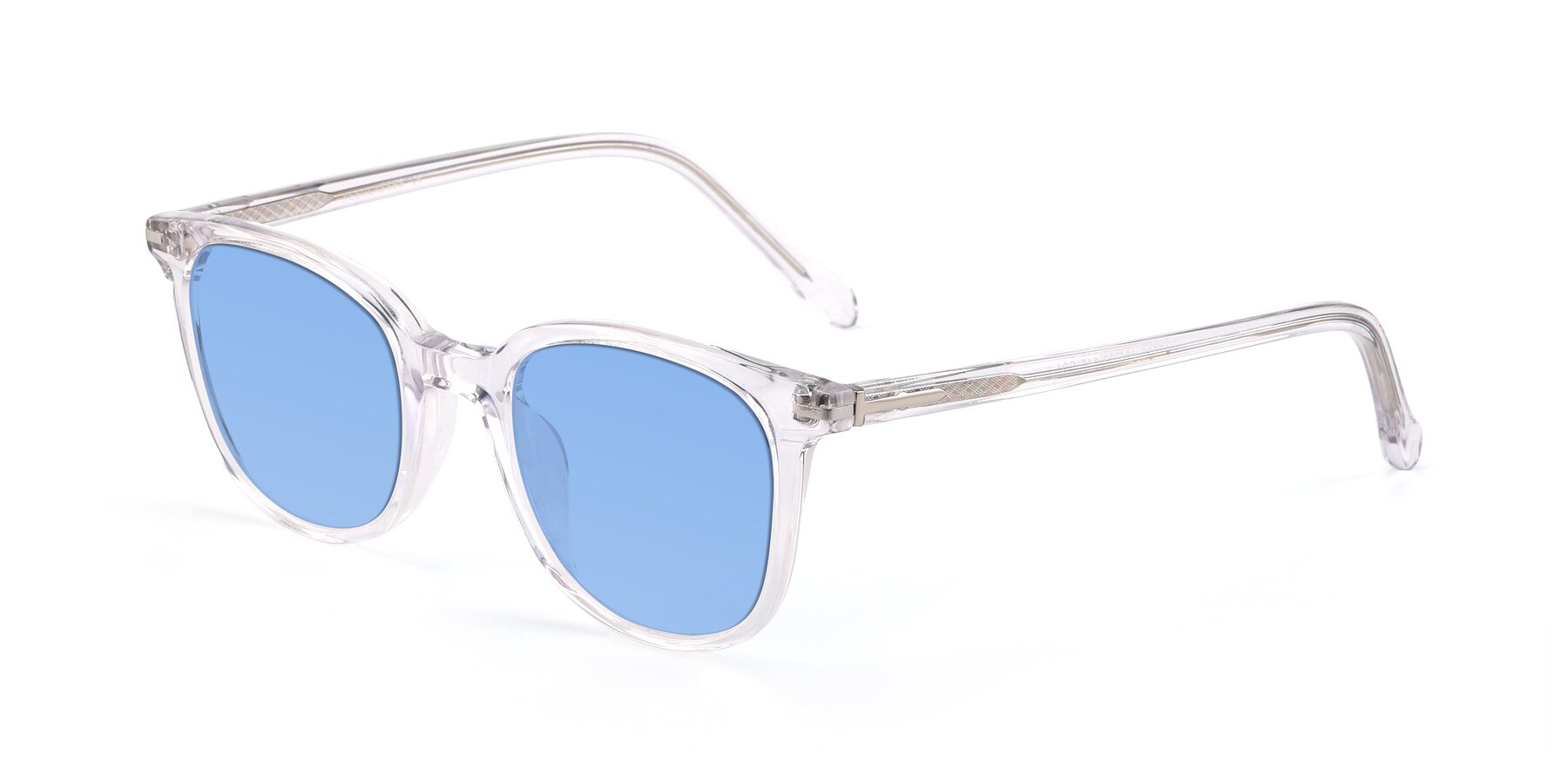 Angle of 17562 in Clear with Medium Blue Tinted Lenses