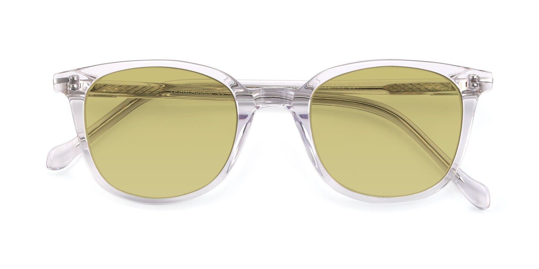 Folded Front of 17562 in Clear with Medium Champagne Tinted Lenses