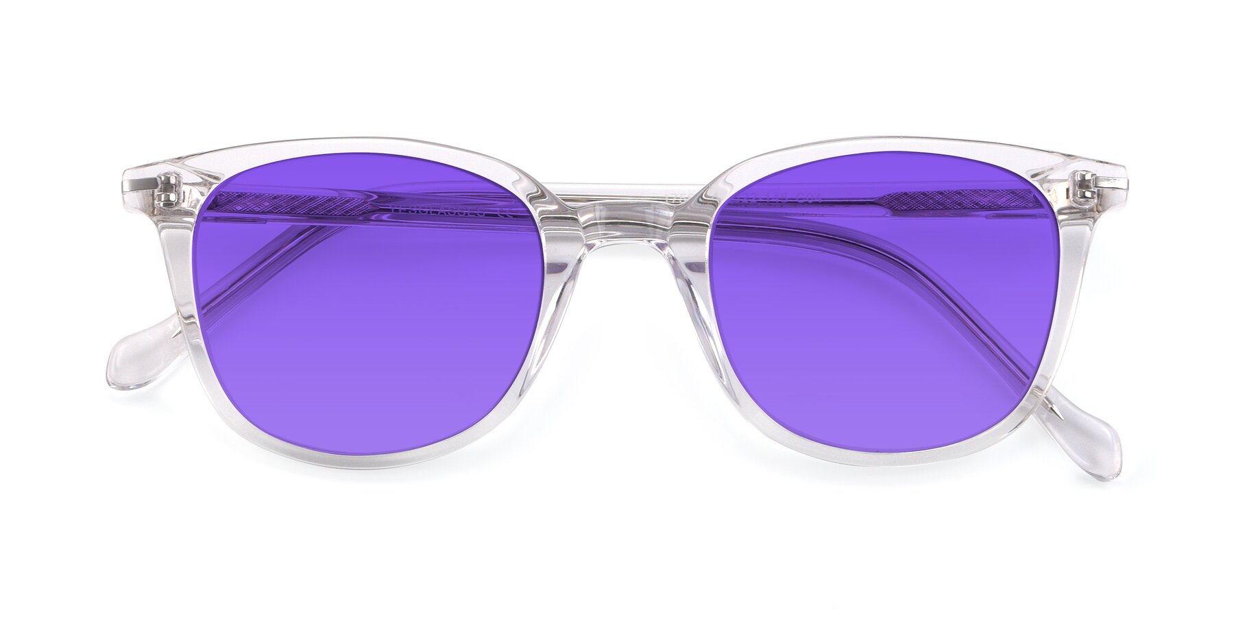 Folded Front of 17562 in Clear with Purple Tinted Lenses