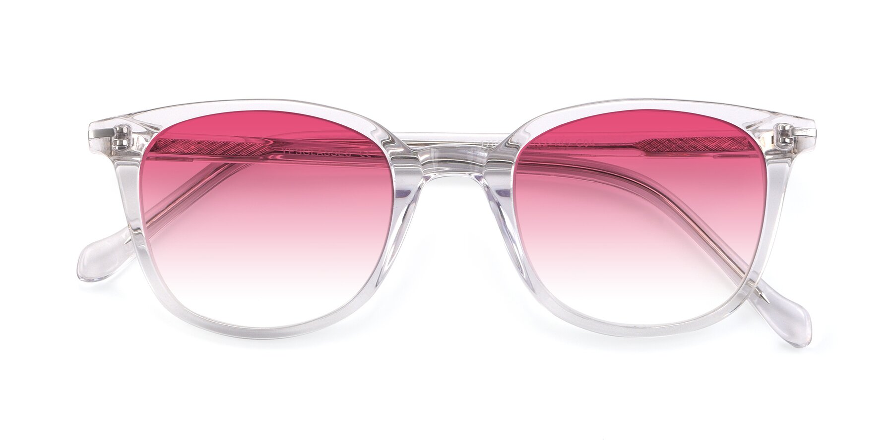 Folded Front of 17562 in Clear with Pink Gradient Lenses